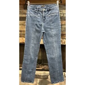 Women’s J.McLAUGHLIN Sailor Style / Flat Front Pockets Jeans Size 4 *D3